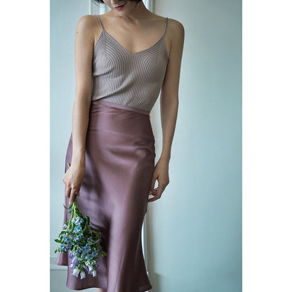 Glittering elegant skirt