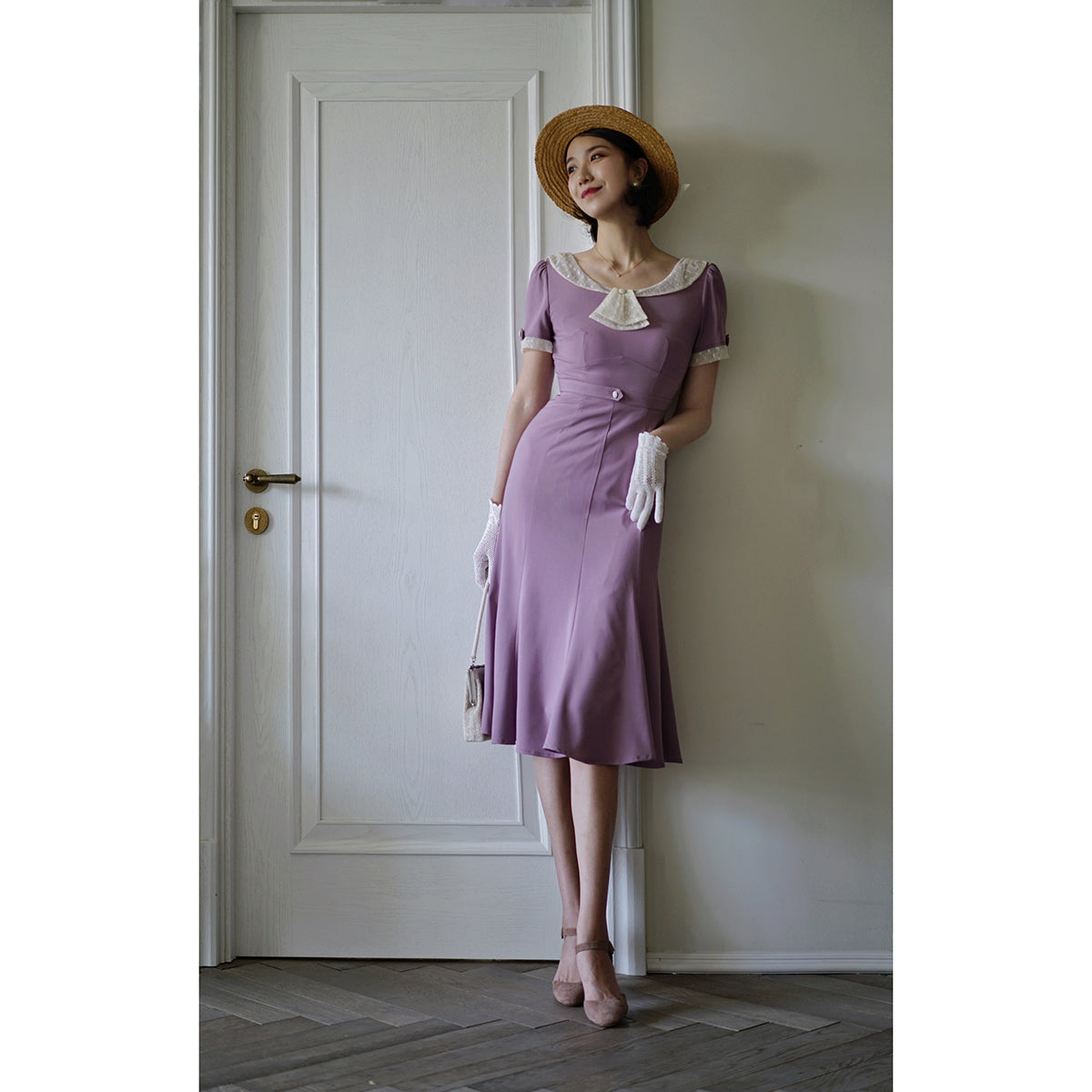 French concession vintage dress