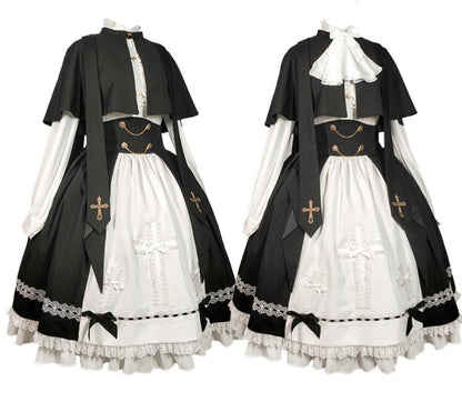 CastleToo - Holy Academy - Gothic Lolita Prince Skirt Set
