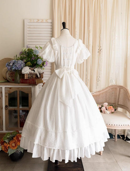 Forest Wardrobe - Forest Gallery - Country Lolita OP Dress Elegant Tencel Dress