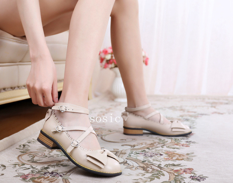 Sosic - Sweet Lolita Low Heel Shoes Multicolors