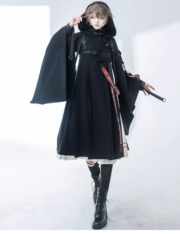 Princess Chronicles - Nameless Blade - Waste Soil Black Coat Set