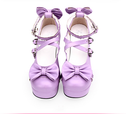 Angelic imprint - Sweet Lolita Heels Shoes Princess Tea Party Low Cut Shoes
