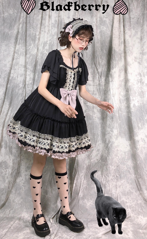 Eye of  White Crow - Dairy Lolita Dress Hot Girl JSK