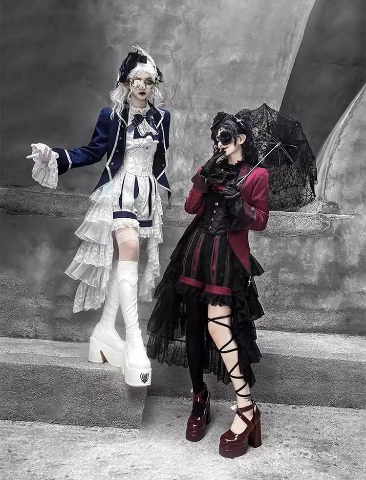 CastleToo - Coffin of Pilgrimage - Medieval European Ouji Lolita Shirt & Pants Suit