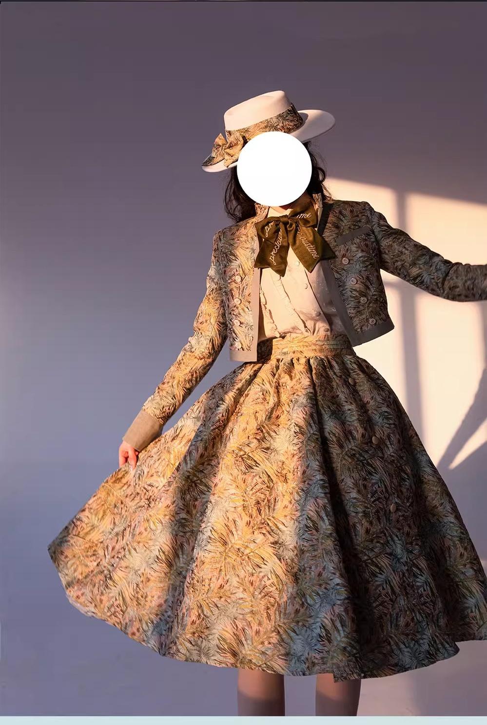 ZJstory - Gilded Years 4.0 - Retro Lolita Dress Suit Elegant Lolita Coat Set