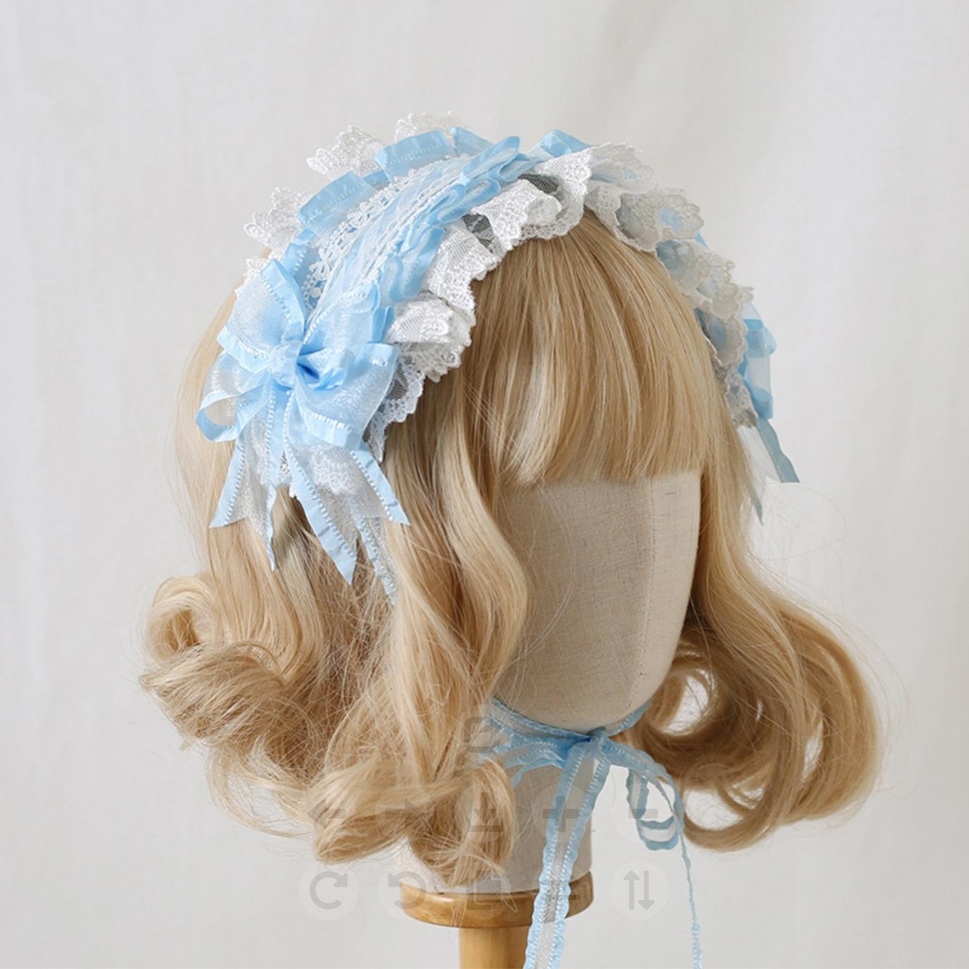 Xiaogui - Mood Limited - Elegant Lolita Headdress Bow Lace KC