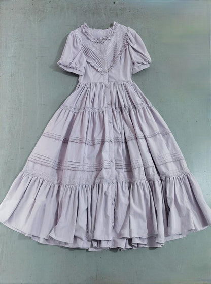 Tiny garden - Elegant Lolita Short Sleeve OP Multicolors