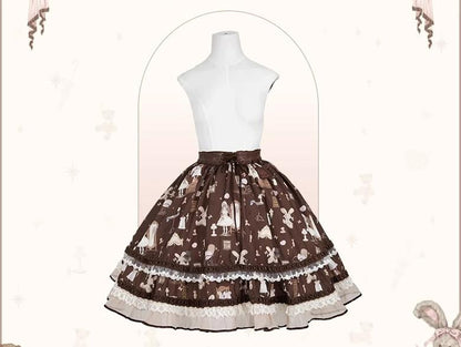 Mademoiselle Pearl - Lovely Lolita Dress OP Cloak Blouse SK Set