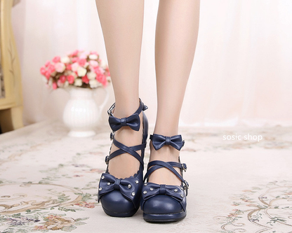 Sosic - Sweet Lolita High Heel Handmade Shoes