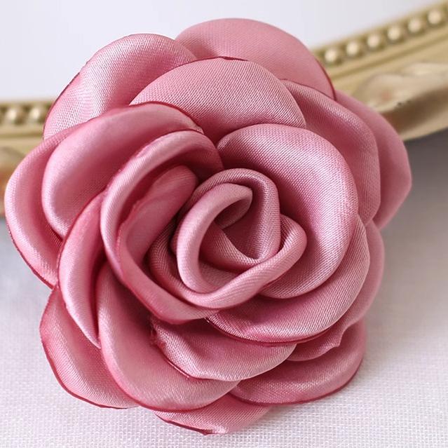 Xiaogui - Retro Lolita Brooch Rose Hairpins Flower Headdress