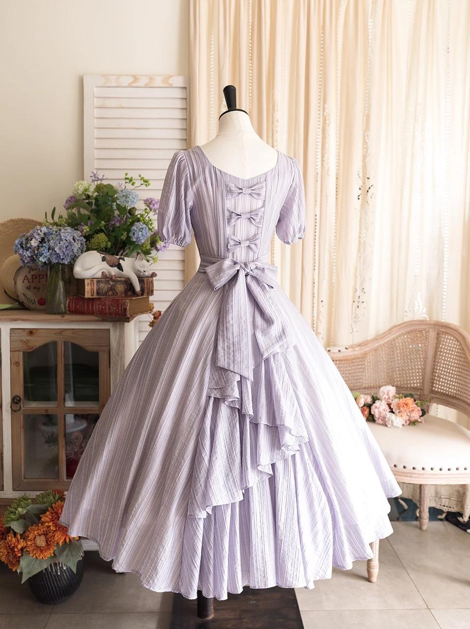 Forest Wardrobe - Forest Gallery - Classic Lolita OP Dress Vintage Cake Tail Dress