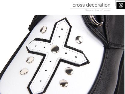 Angelic Imprint - Gothic Lolita Cross Classic Platform Shoes