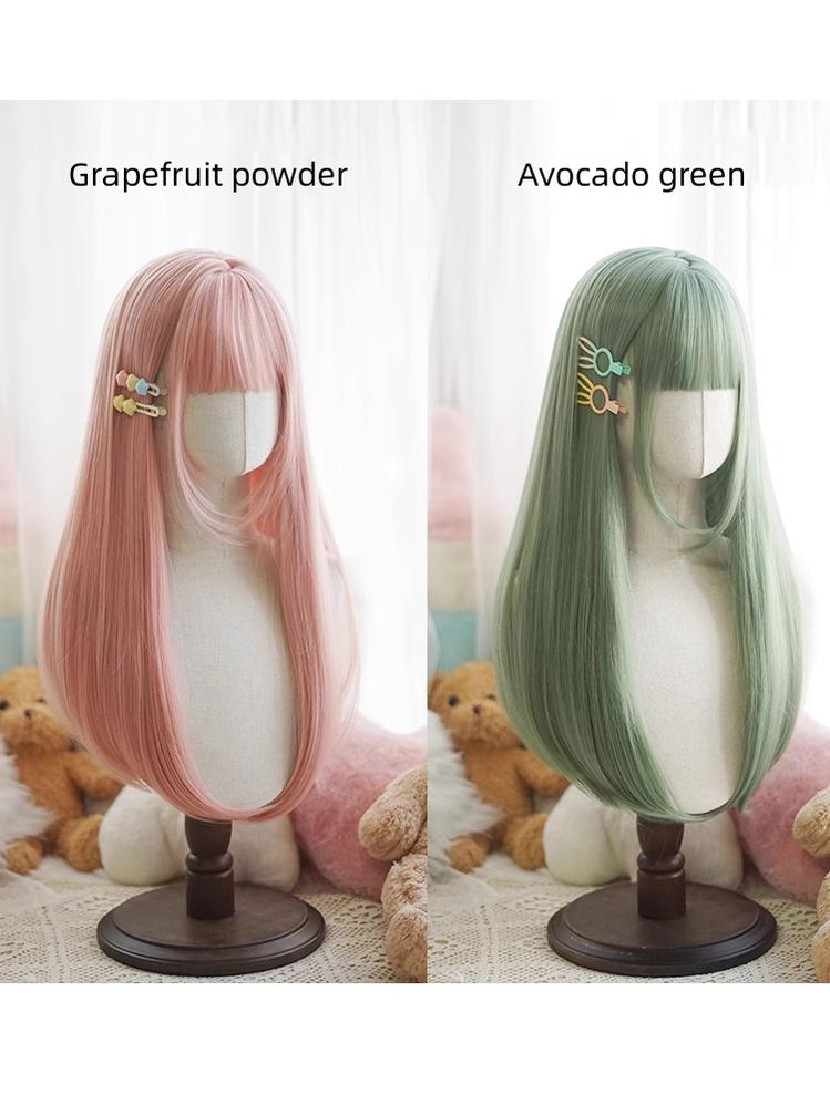 Imperial Tea - Daily Lolita Wig Matte Color Long Wigs