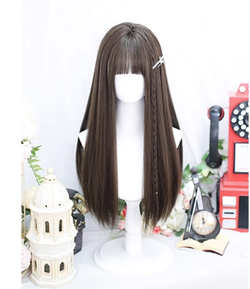 Dalao Home - Gentle Daily Lolita Long Curly Wig