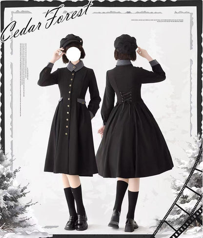 Forest Wardrobe - Elegant Lolita Dress Winter Lolita Coat Dress