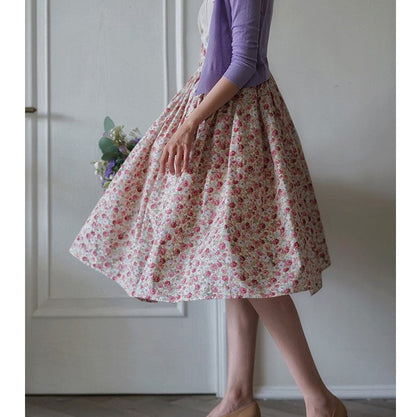 Brooklyn Sweetheart Floral Vintage Skirt