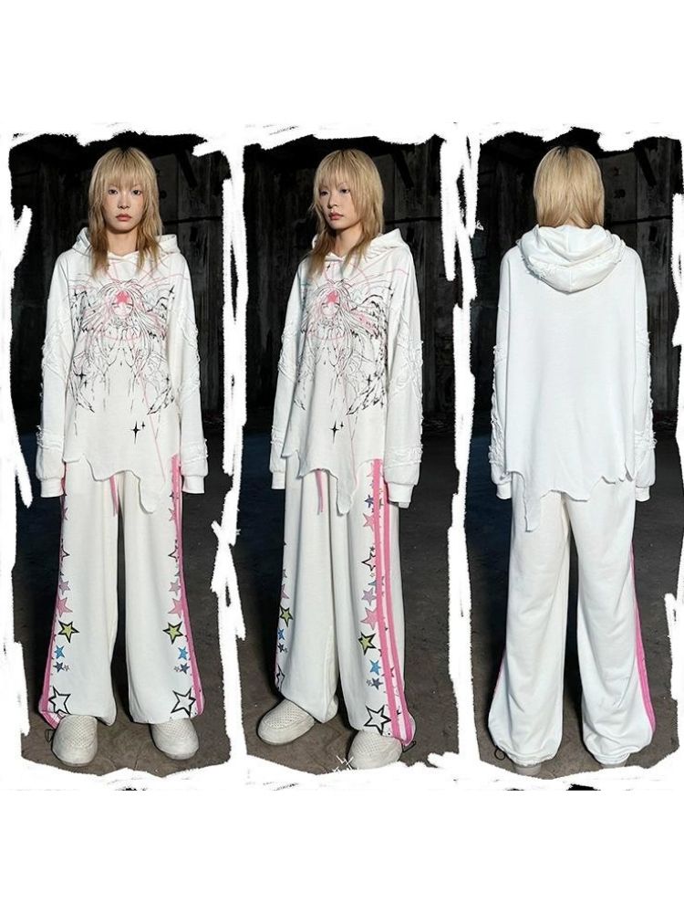 Magic Angel Printed Sweatshirt【s0000004812】