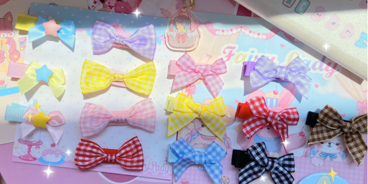 Bear Doll - Airdy - Sweet Lolita Bow Peplum Hair Accessory