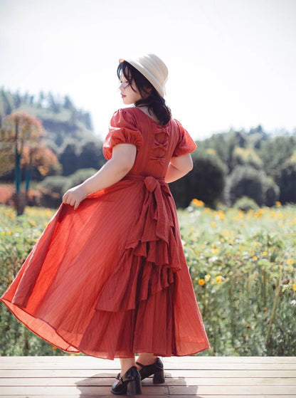 Forest Wardrobe - Forest Gallery - Classic Lolita OP Dress Vintage Cake Tail Dress