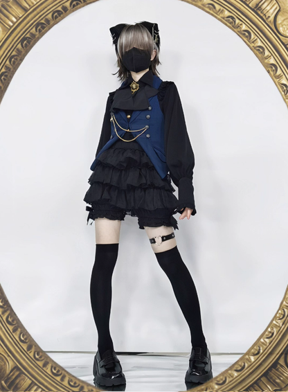 DMFS Lolita - Daily Lolita Bloomers Safety Anti-Flash Lace Shorts
