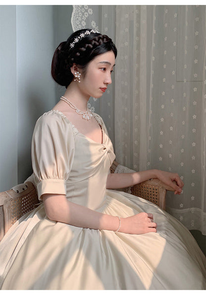 Beleganty - Miss Rebecca - Pure Color Elegant Lolita OP Dress