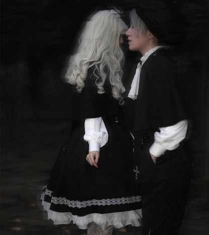 CastleToo - Holy Academy - Gothic Lolita Prince Skirt Set