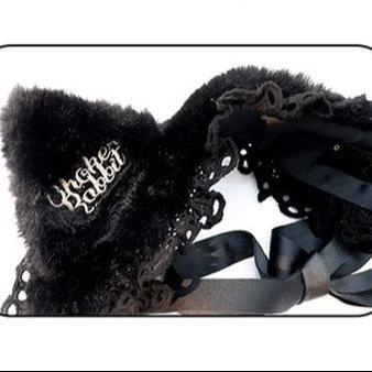 Choker Rabbit - Tabby Cat - Kawaii Lolita Accessory Cat Ear Headband Accessories