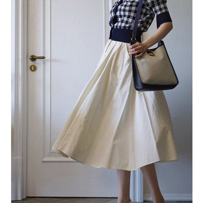 Countess retro denim skirt