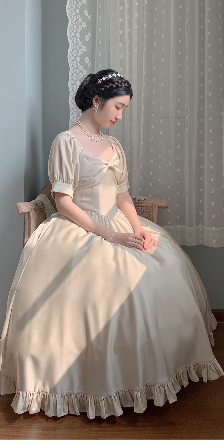 Beleganty - Miss Rebecca - Pure Color Elegant Lolita OP Dress