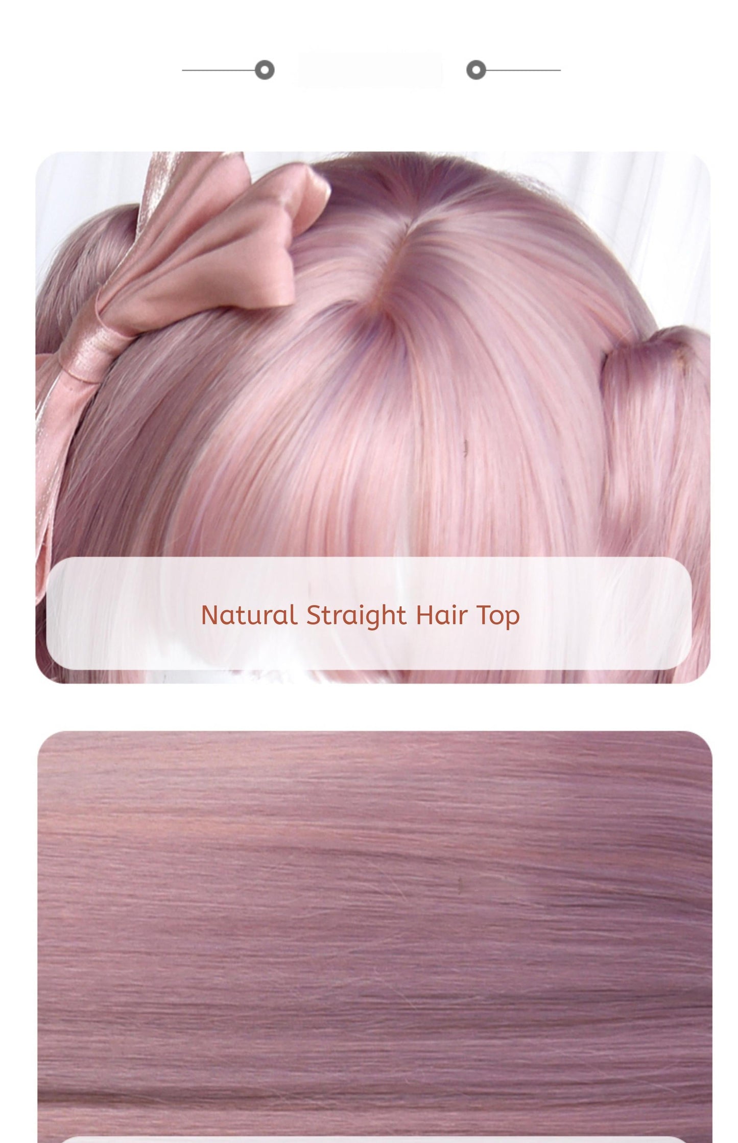 Sinwavy - Sweet Lolita Wig, Detachable Roman Curl Ponytail