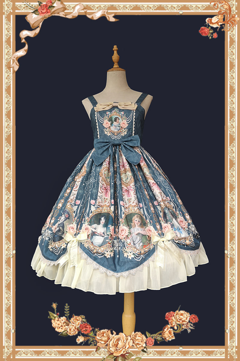 Infanta - Portrait of a Little Lady - Classic Lolita Jumper Dress