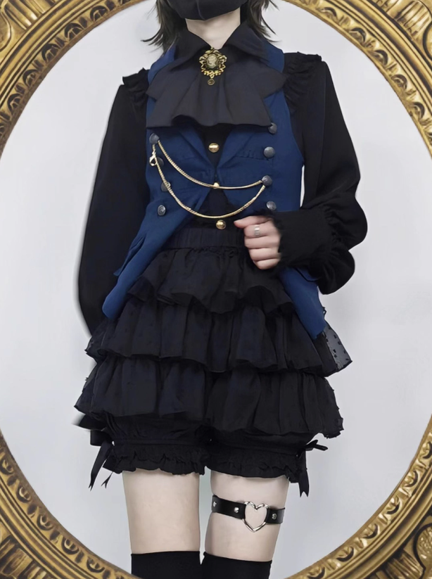 DMFS Lolita - Daily Lolita Bloomers Safety Anti-Flash Lace Shorts