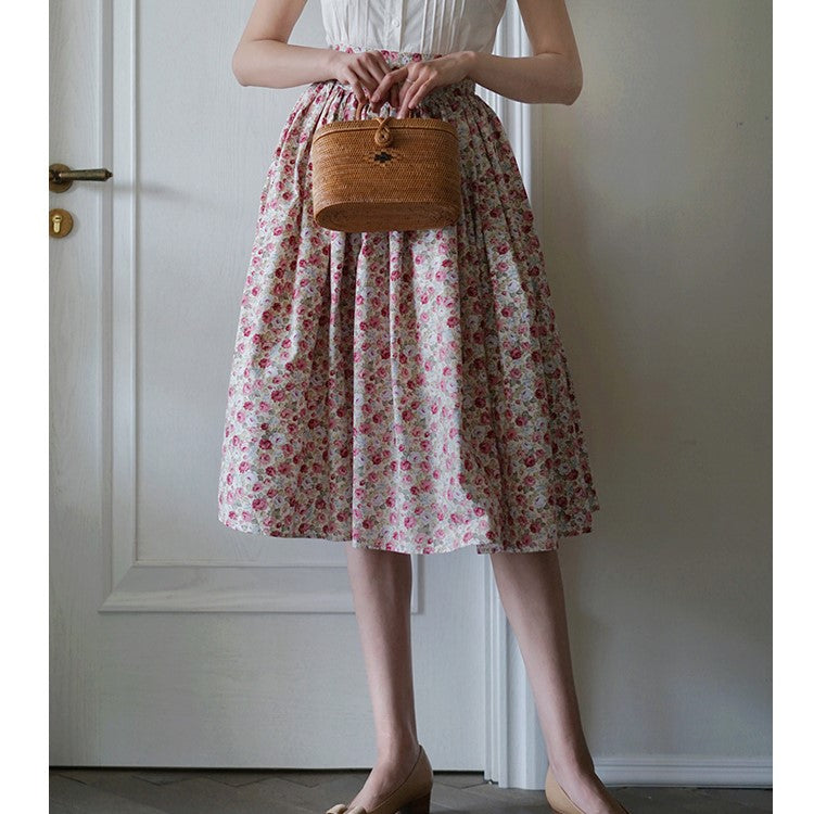 Brooklyn Sweetheart Floral Vintage Skirt