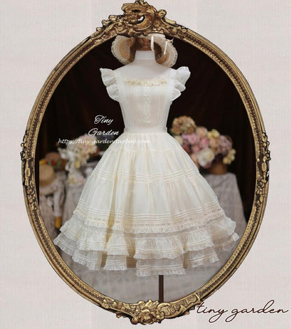 Tiny Garden - Swallowtail Butterfly - Elegant Lolita Salopette Multicolors