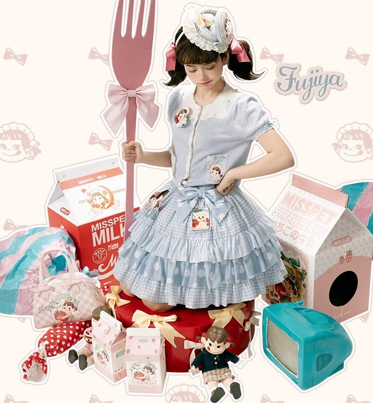 Summer Fairy - IP Collab Kawaii Lolita Dresses OP Home Wear Salopette Cardigan SK
