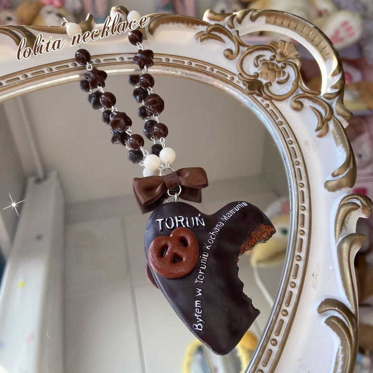 Bear doll - Kawaii Handmade Resin Lolita Necklace