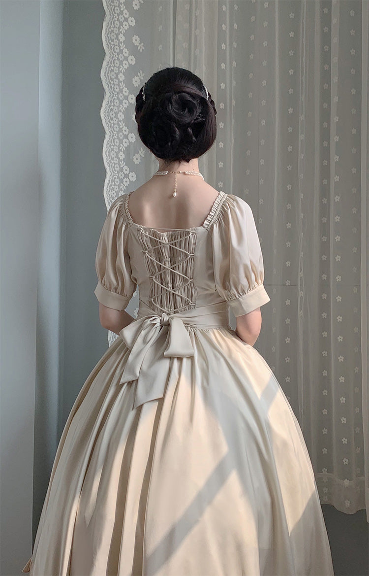 Beleganty - Miss Rebecca - Pure Color Elegant Lolita OP Dress