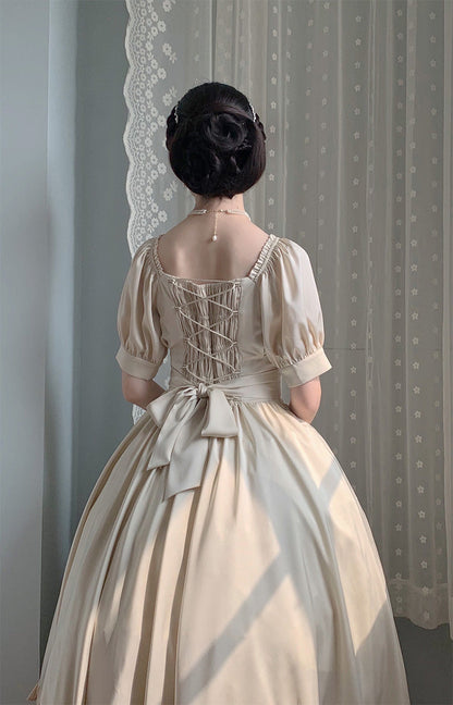 Beleganty - Miss Rebecca - Pure Color Elegant Lolita OP Dress