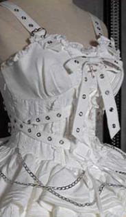 OCELOT - Contract Cross - Gothic Sweet Lolita Short Dress