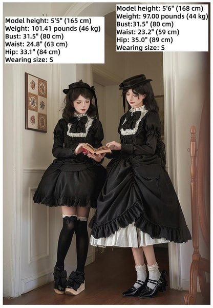 With PUJI - Fog City Time Difference - Classic Lolita SK & Blouse Suit