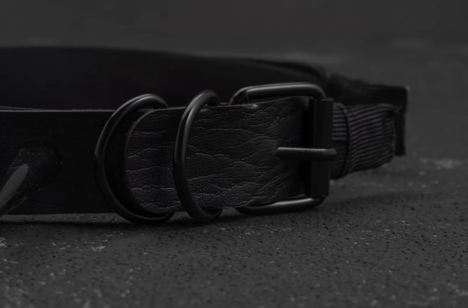 Strange Sugar - Punk Gothic Lolita KC Faux Leather Rivet Hair Accessories