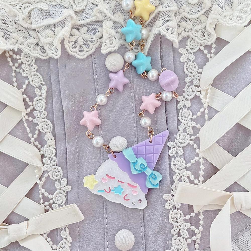 Halloween Alice - Halloween Ice Cream Sweet Short Necklace