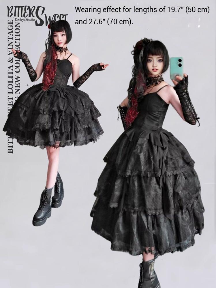 Teddy Bear - 27.6 (70 CM) Adjustable Wedding Lolita Petticoat"