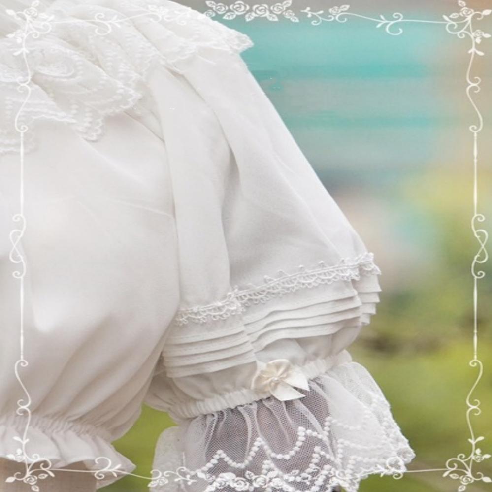 Tiny Garden - Retro Summer Chiffon Lolita Shirt