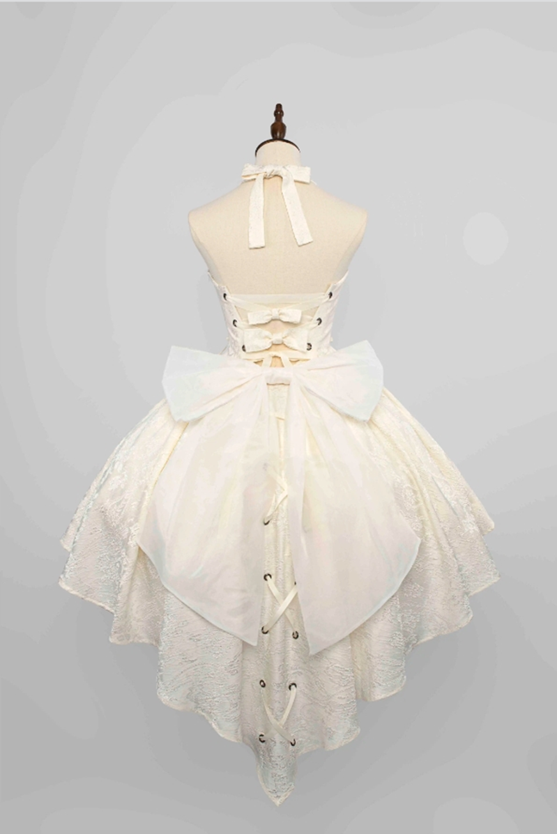 Strawberry Duck - Gothic Lolita Dress White Lolita JSK