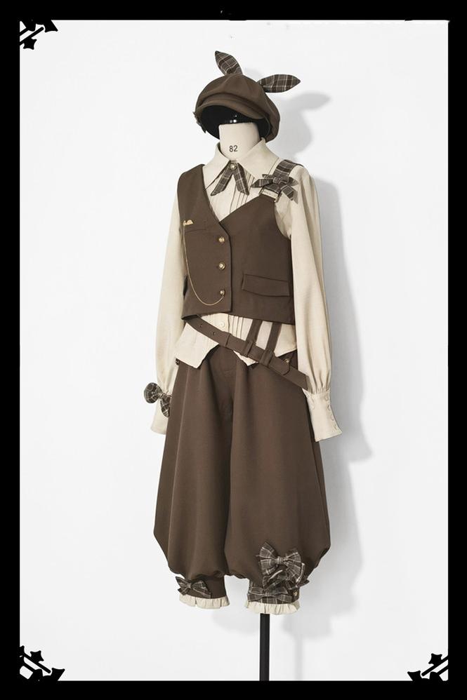 Princess Chronicles - Secret Morning Post - Coffee Retro Ouji Fshion Vest Set