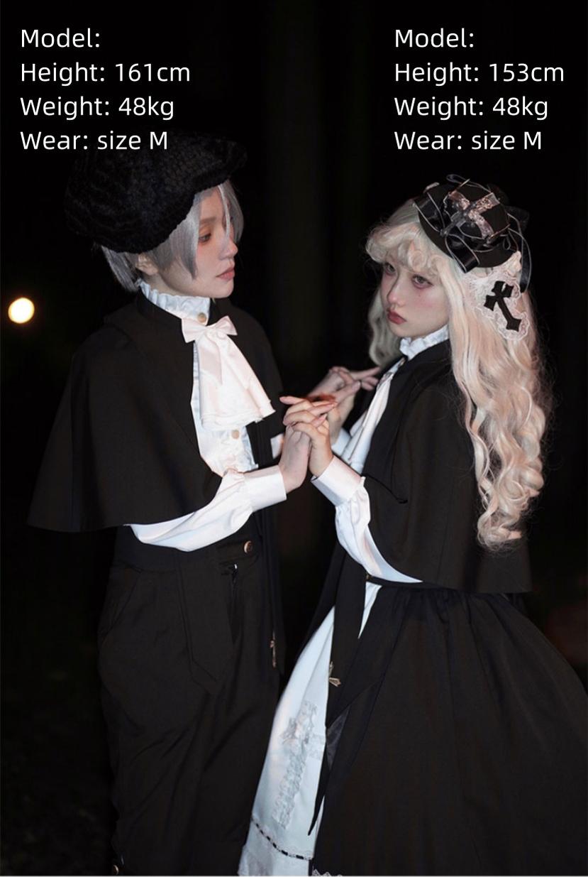 CastleToo - Holy Academy - Gothic Lolita Prince Skirt Set