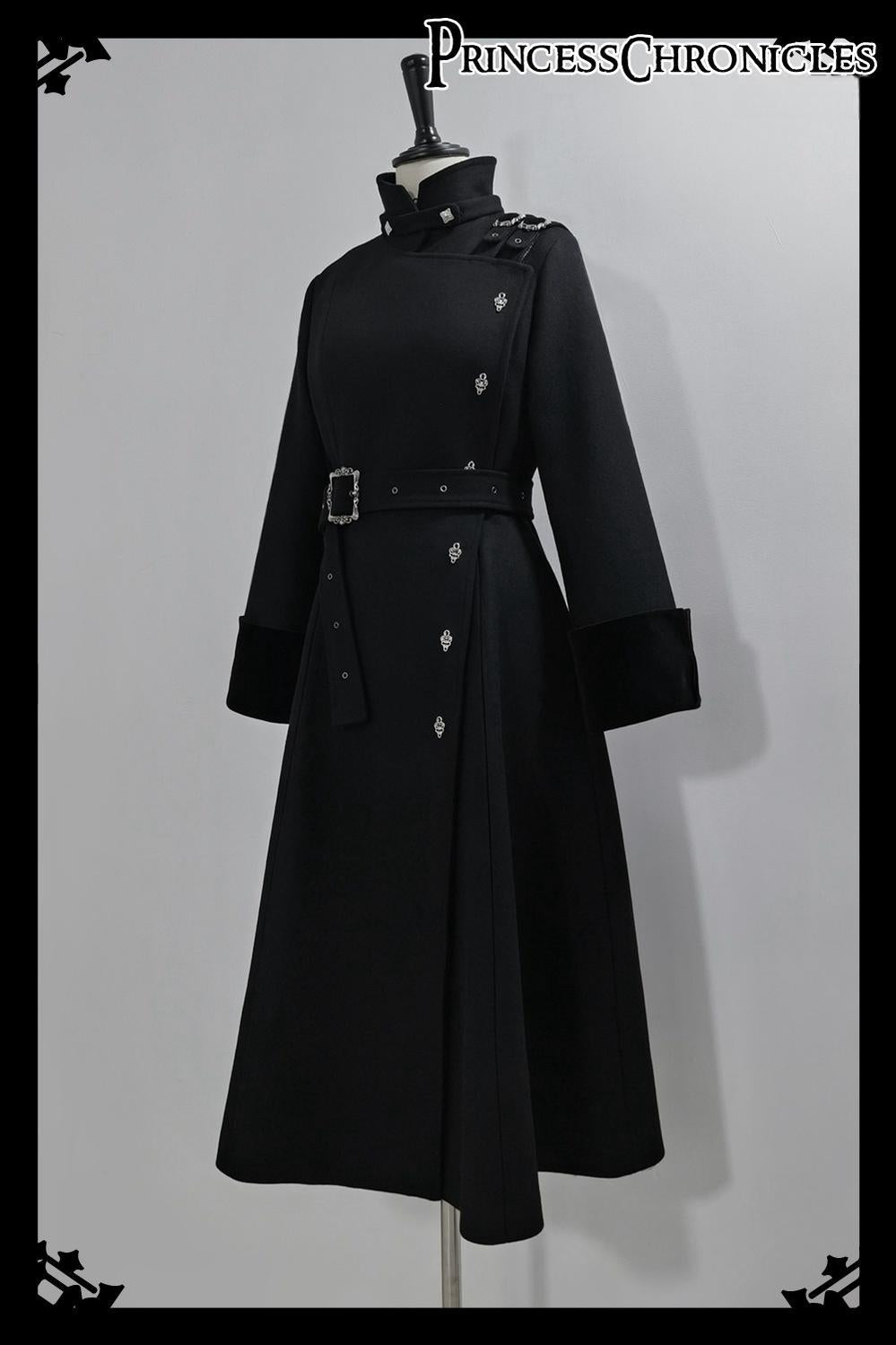 Princess Chronicles - Breakwave - Ouji Lolita Overcoat Retro Single-Breasted Handsome Coat