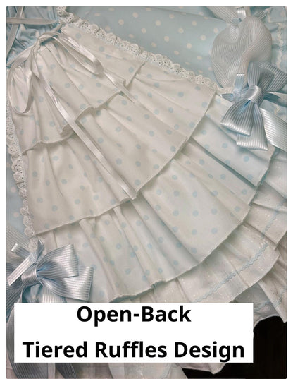 Alice Girl - Old School Polka Dots - Halter Neck Sweet Lolita OP Dress